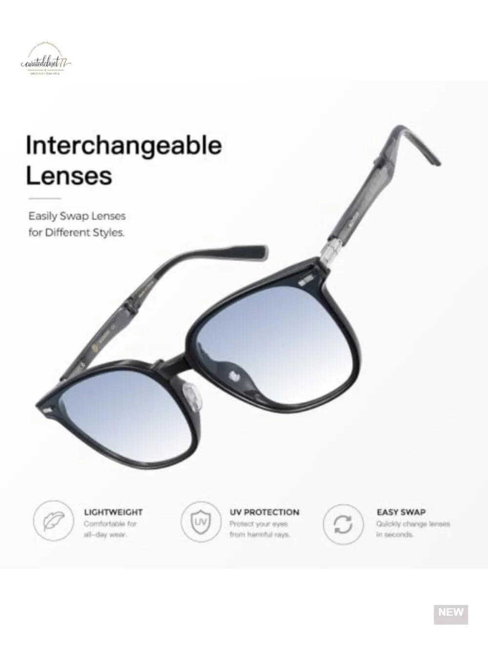 Foldable TR90 Round Square Sunglasses UV Protection Anti-Glare for Women Men